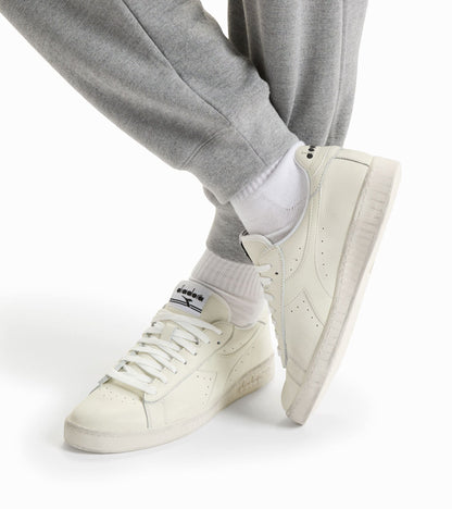 Diadora Game L Low Waxed White/White/White