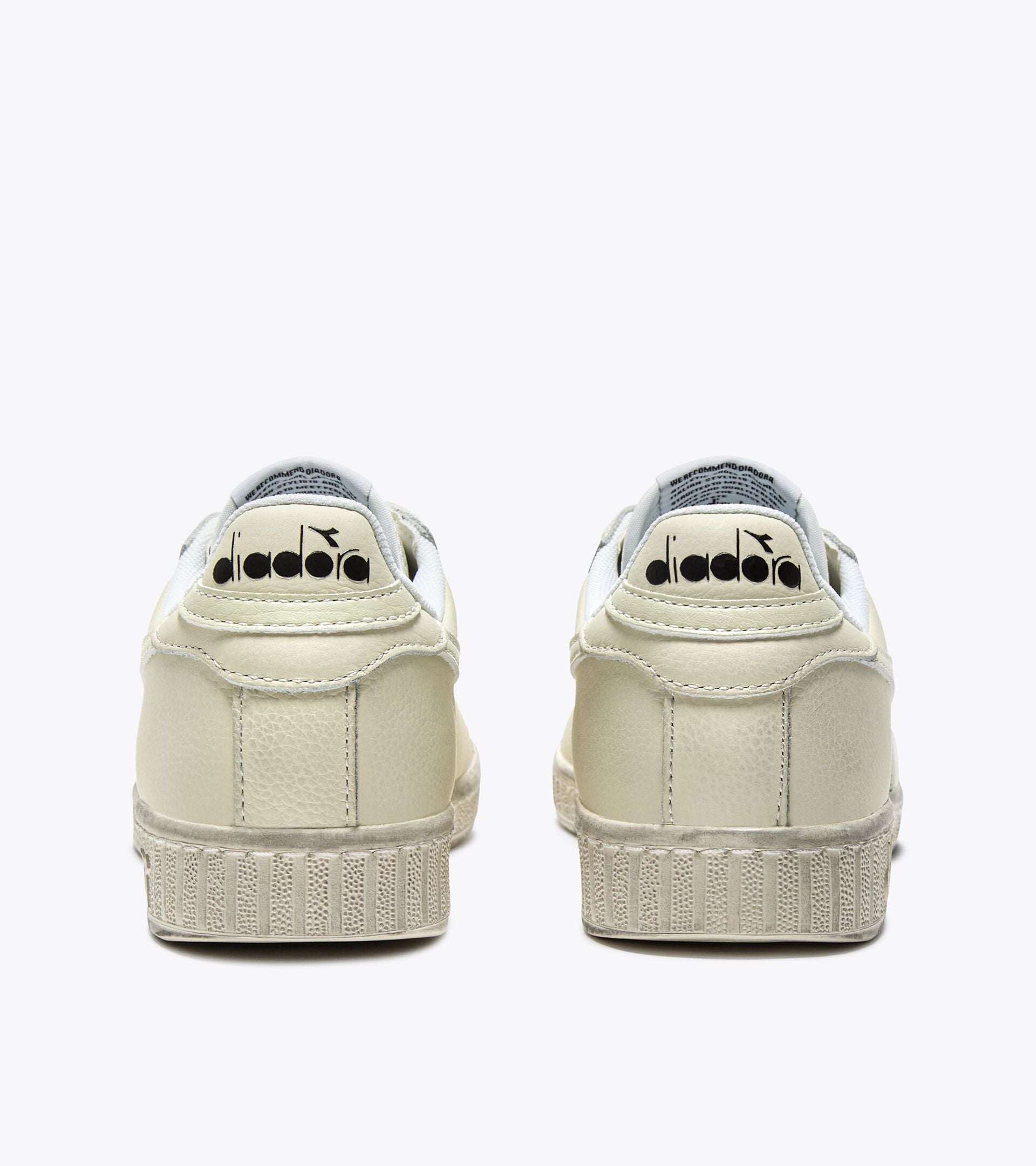 Diadora Game L Low Waxed White/White/White
