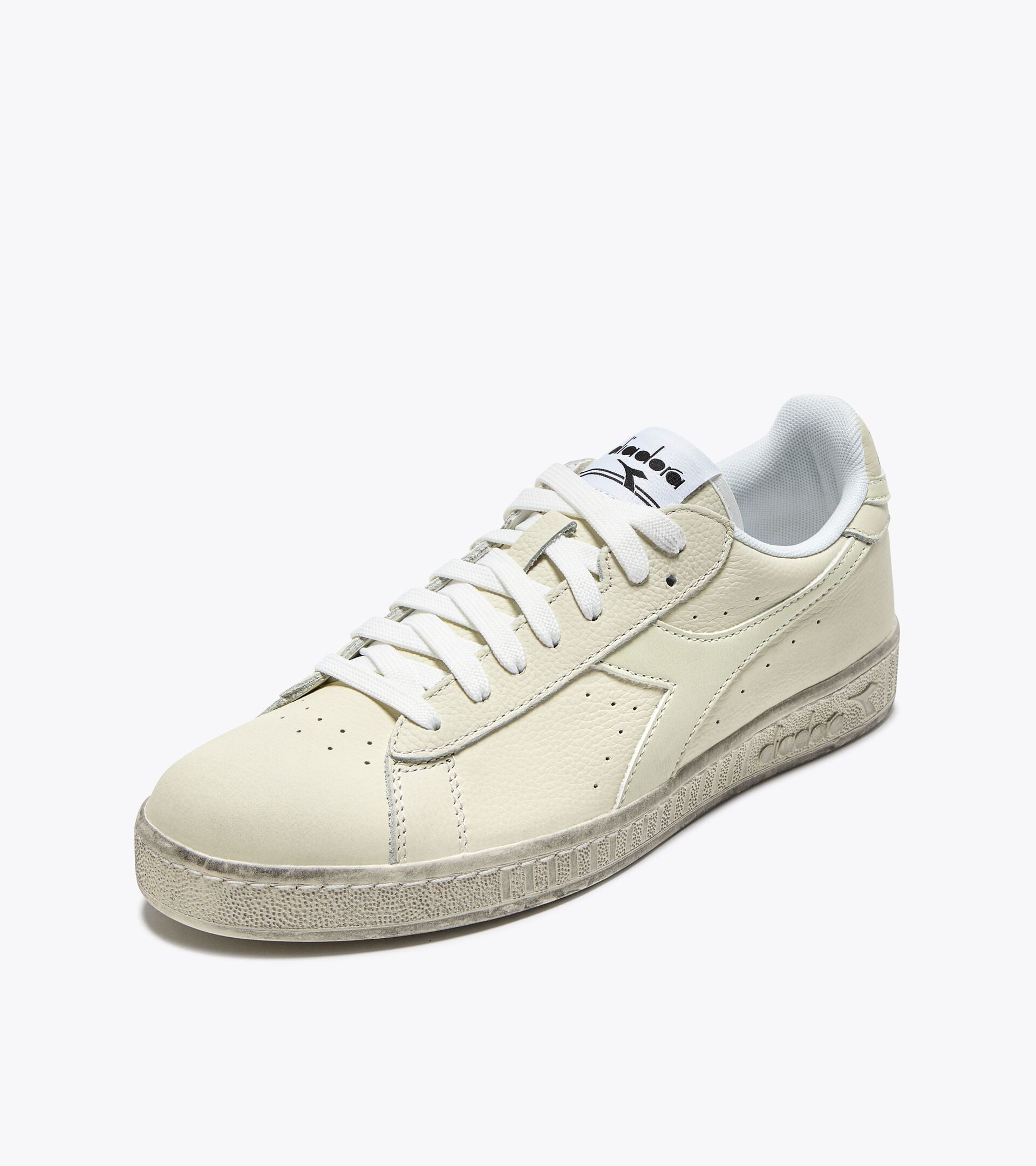 Diadora Game L Low Waxed White/White/White
