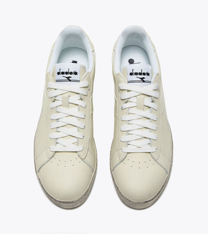 Diadora Game L Low Waxed White/White/White