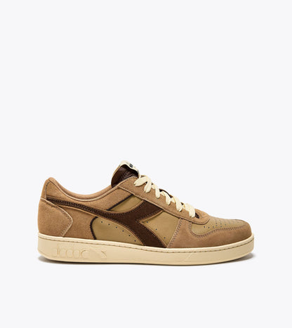 Diadora Magic Basket Low Suede Leather Beige Croissant