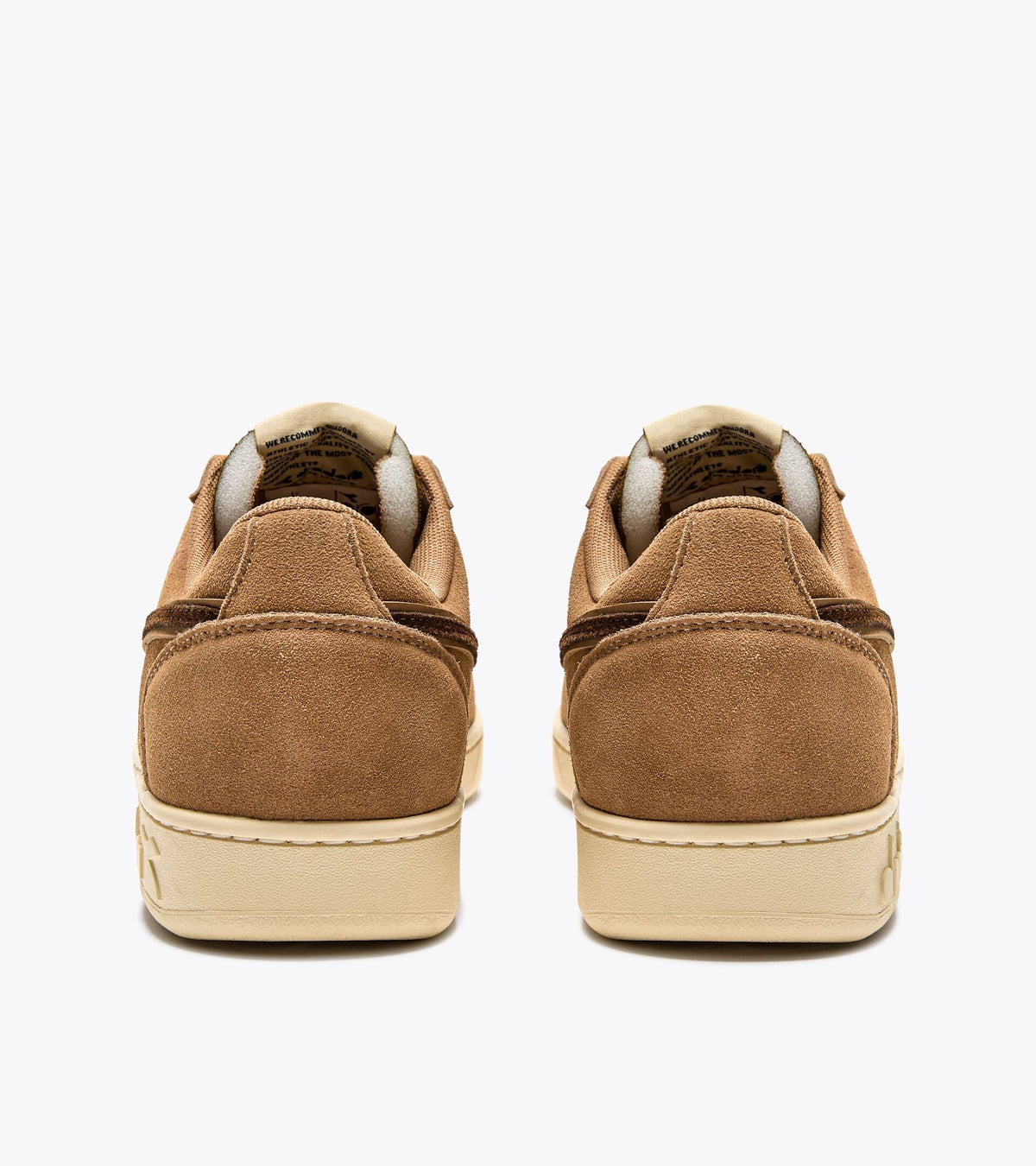 Diadora Magic Basket Low Suede Leather Beige Croissant