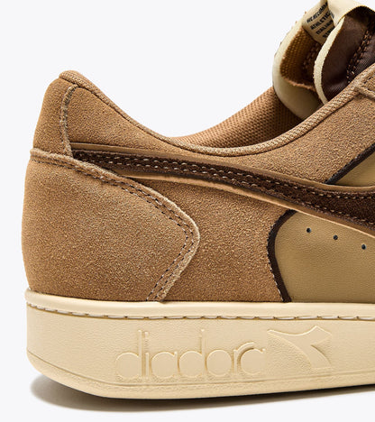 Diadora Magic Basket Low Suede Leather Beige Croissant