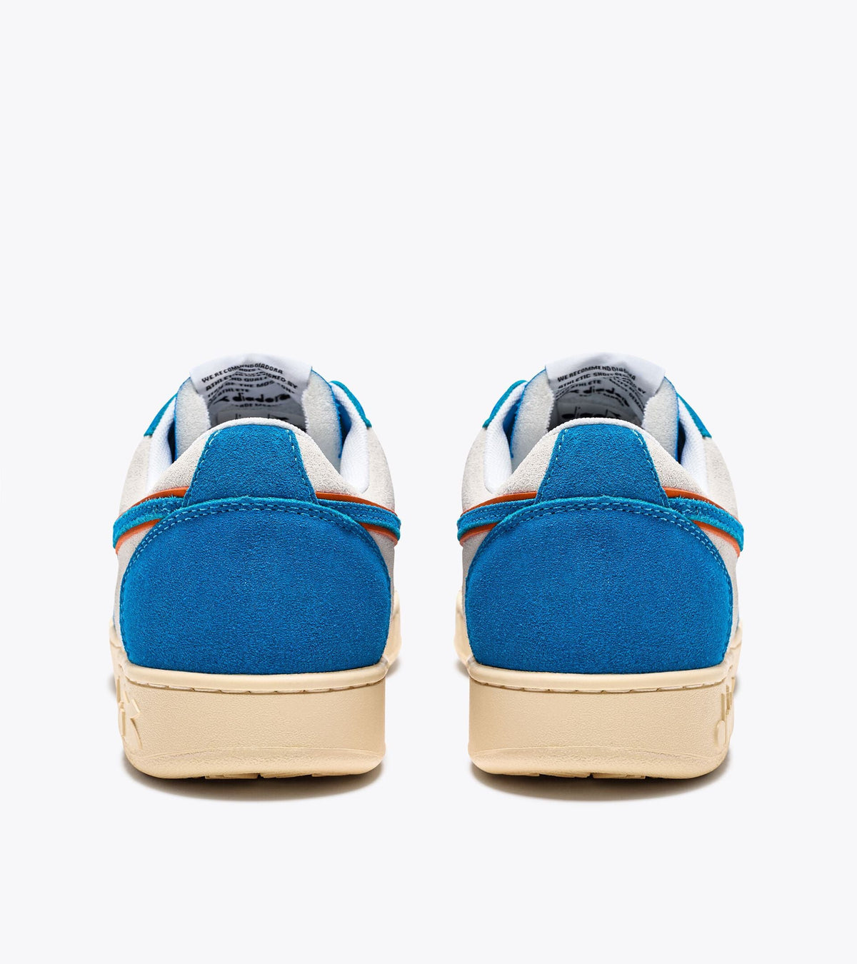 Diadora Magic Basket Low Suede Leather Royal/White