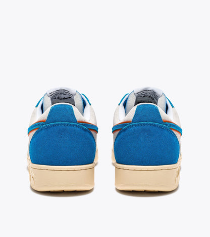 Diadora Magic Basket Low Suede Leather Royal/White
