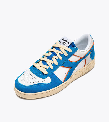 Diadora Magic Basket Low Suede Leather Royal/White