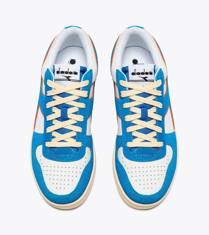 Diadora Magic Basket Low Suede Leather Royal/White