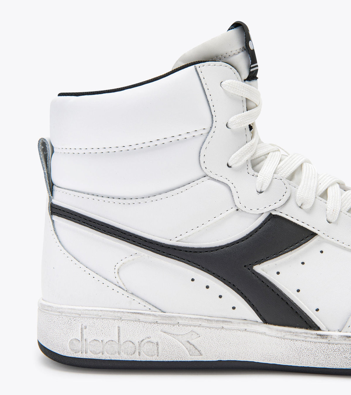 Diadora Magic Basket Mid Icona White/White/Black