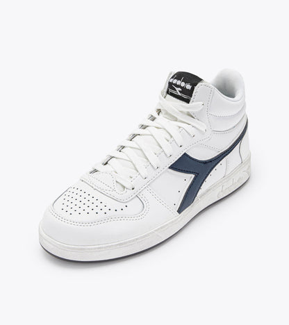 Diadora Magic Basket Demi Icona White /Blue Caspian Sea