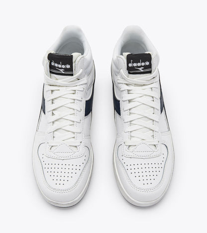 Diadora Magic Basket Demi Icona White /Blue Caspian Sea