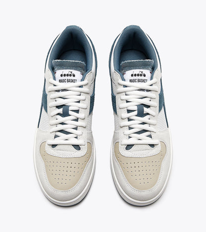 Diadora Magic Basket Low Neat White/Stormy Weather