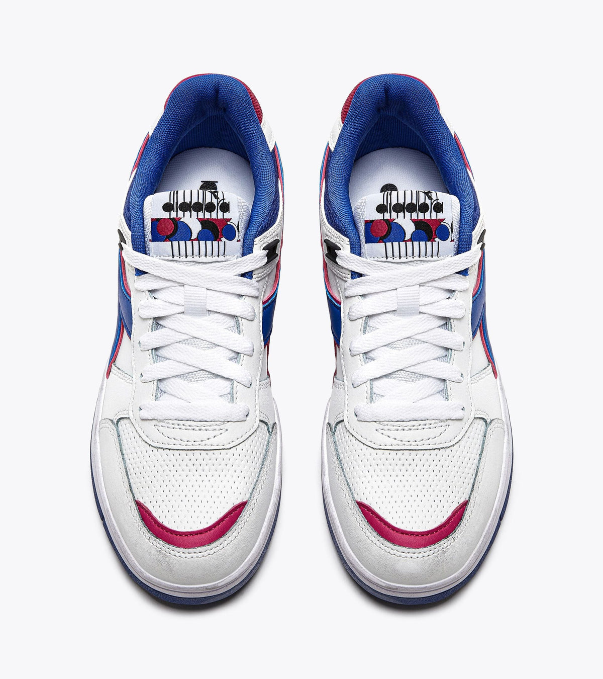 Diadora B.56 Icona White/Blue Limonges