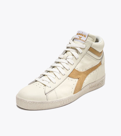 Diadora Game L High Waxed Suede Pop White/Latte