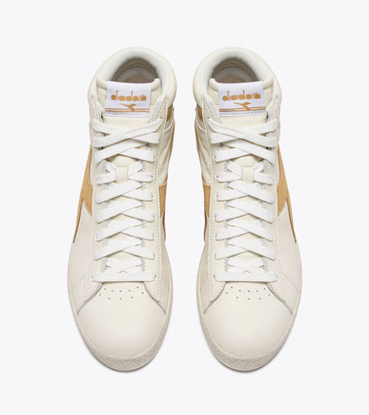 Diadora Game L High Waxed Suede Pop White/Latte
