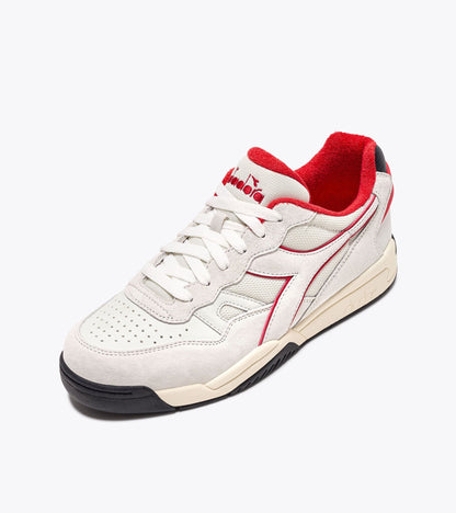 Diadora Winner Games White/Carmine Red