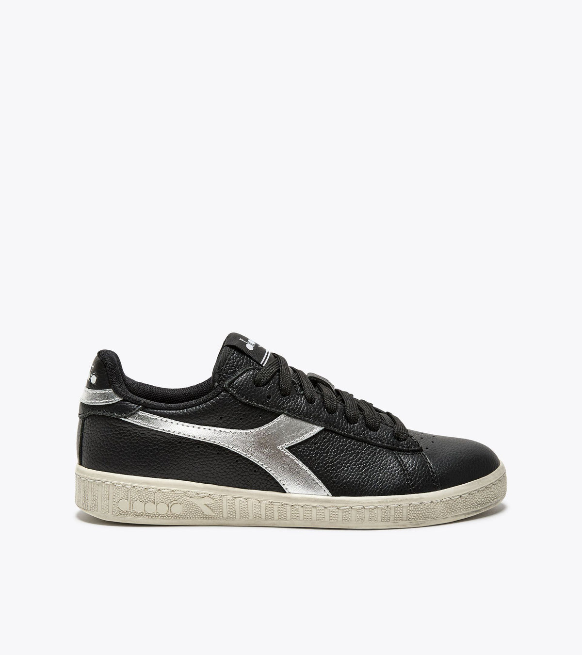 Diadora Game L Low Waxed Metal Wn Black /Silver Dd