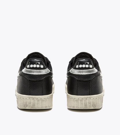 Diadora Game L Low Waxed Metal Wn Black /Silver Dd