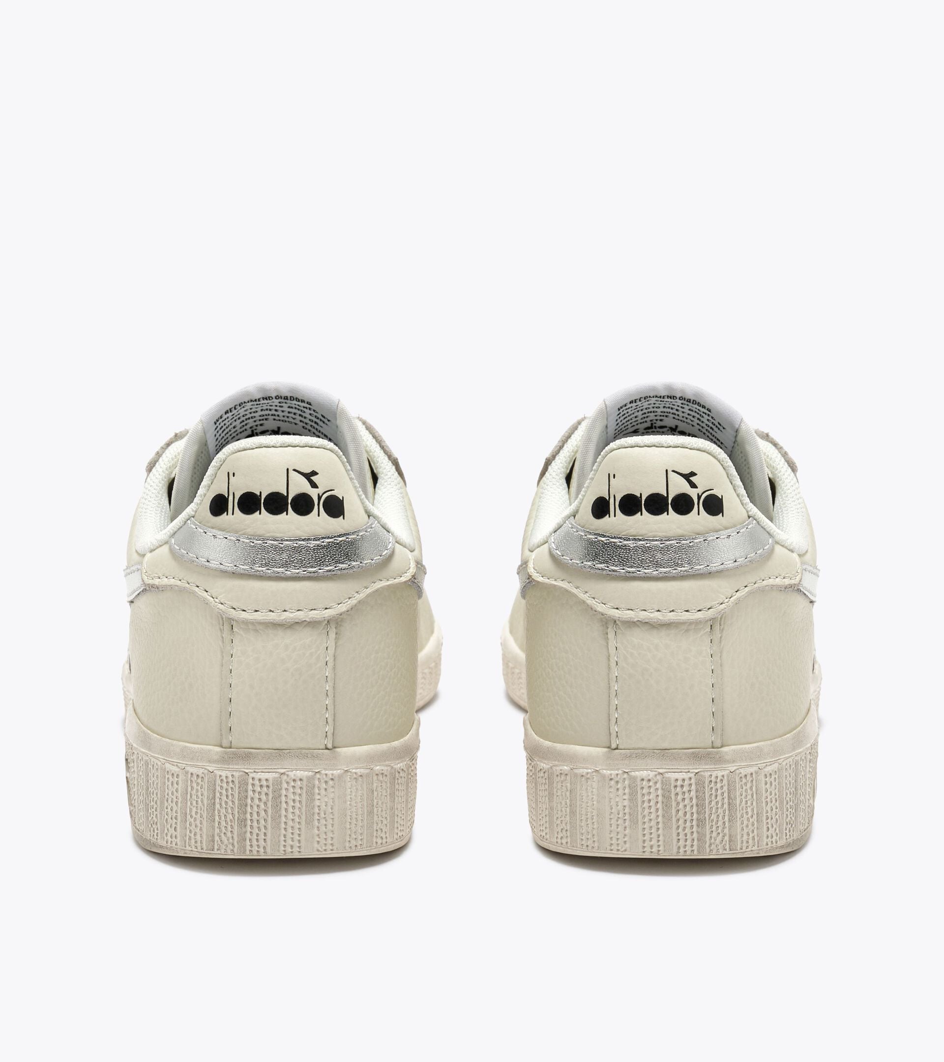 Diadora Game L Low Waxed Metal Wn White/Silver