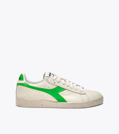 Diadora Game L Low Fluo Waxed White/Dd Green