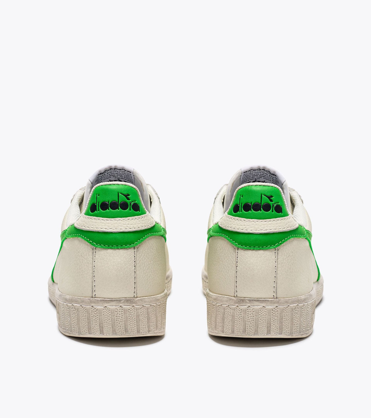 Diadora Game L Low Fluo Waxed White/Dd Green