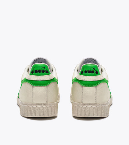 Diadora Game L Low Fluo Waxed White/Dd Green