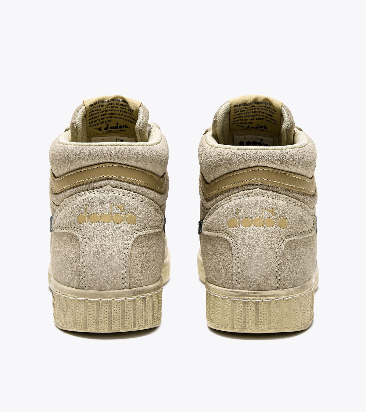Diadora Game L High Suede Waxed Cloud Cream