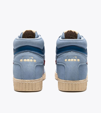 Diadora Game L High Suede Waxed Light Sky-Blue