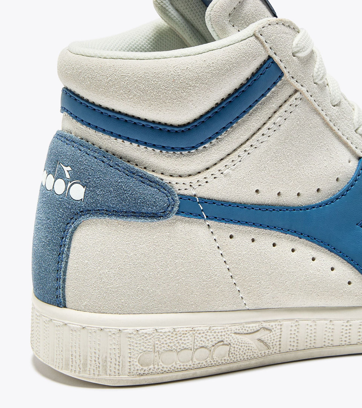 Diadora Game L High Suede Waxed Star White/Infinity