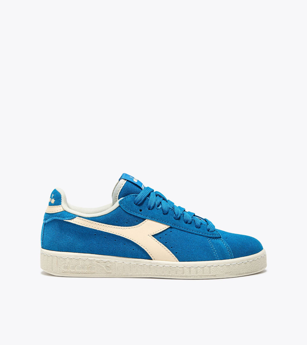 Diadora Game L Low Suede Waxed French Blue