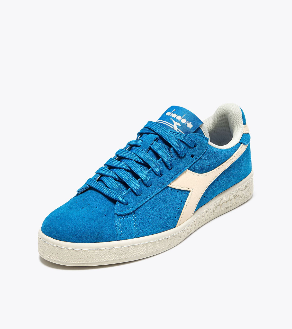 Diadora Game L Low Suede Waxed French Blue