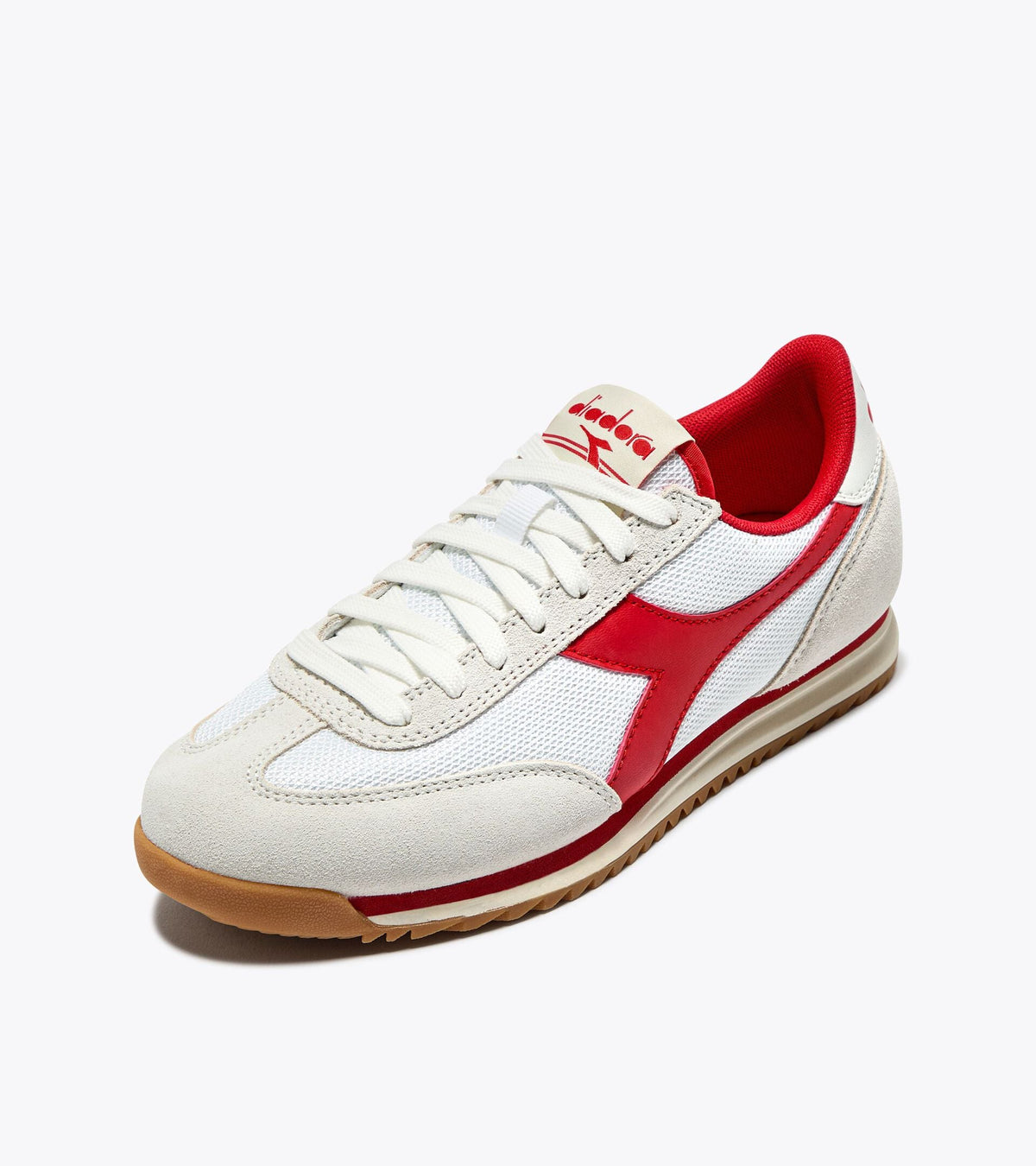 Diadora Cross White/Molten Lava