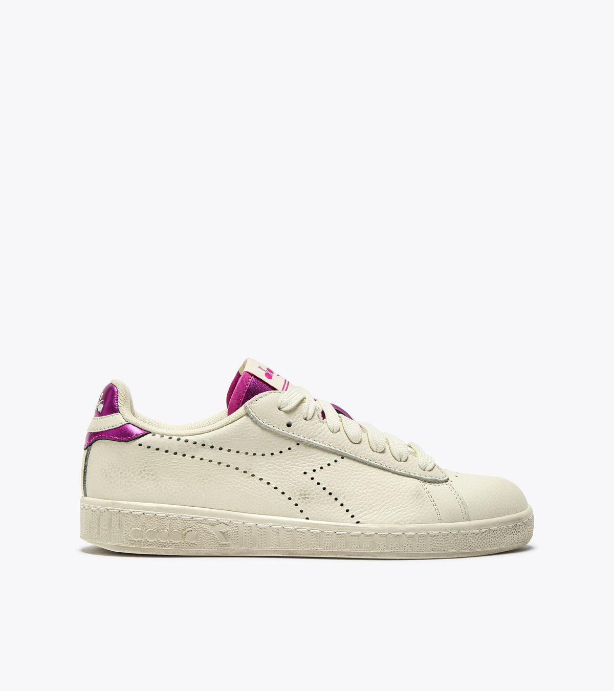 Diadora Game L Low Punched Wn White