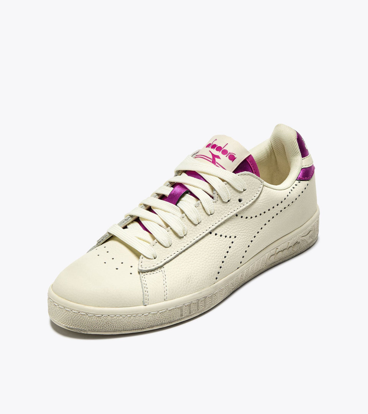 Diadora Game L Low Punched Wn White