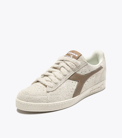 Diadora Game Low Suede Waxed Whisper White