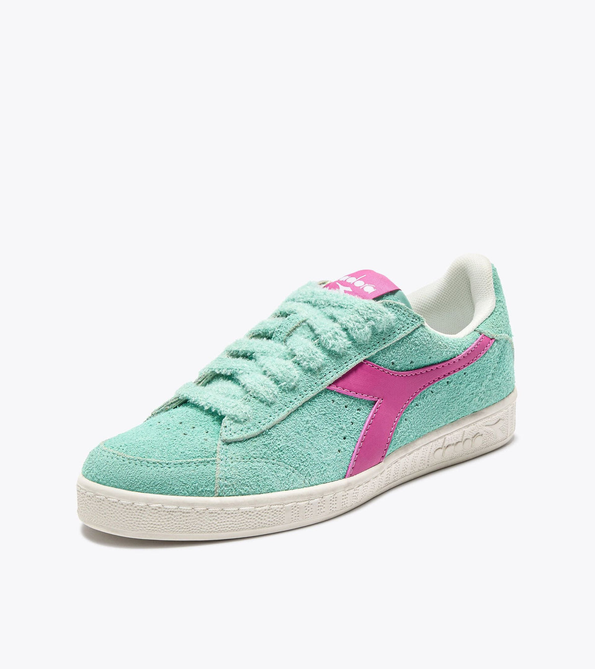 Diadora Game Low Suede Waxed Green Cockatoo