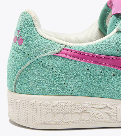 Diadora Game Low Suede Waxed Green Cockatoo