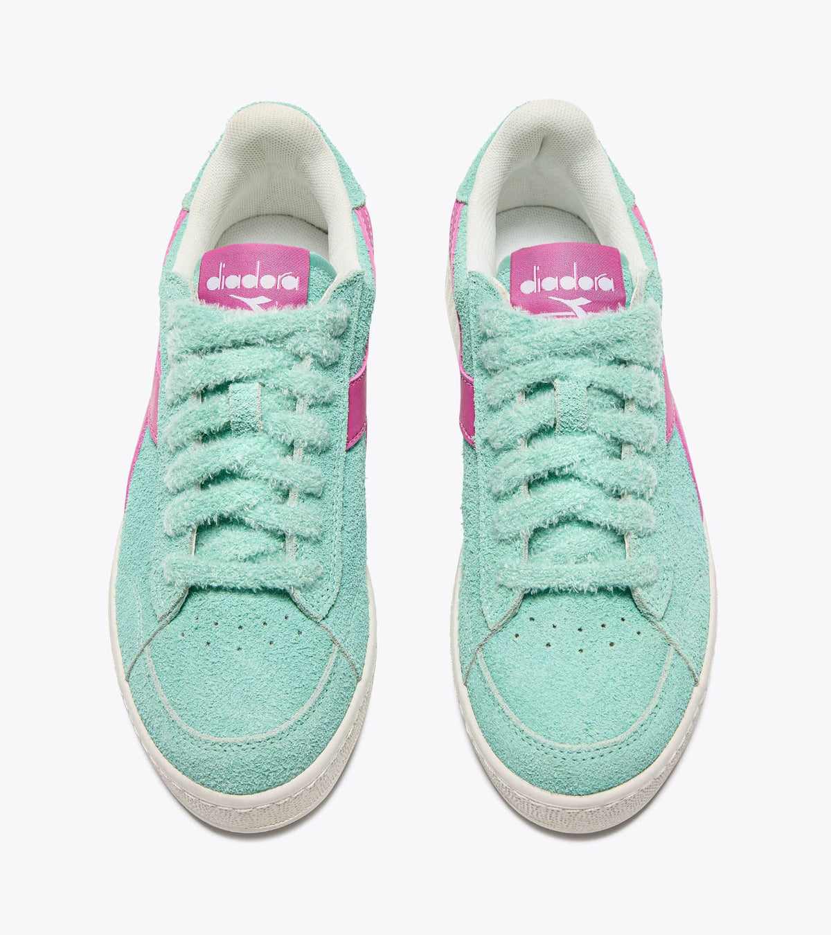 Diadora Game Low Suede Waxed Green Cockatoo