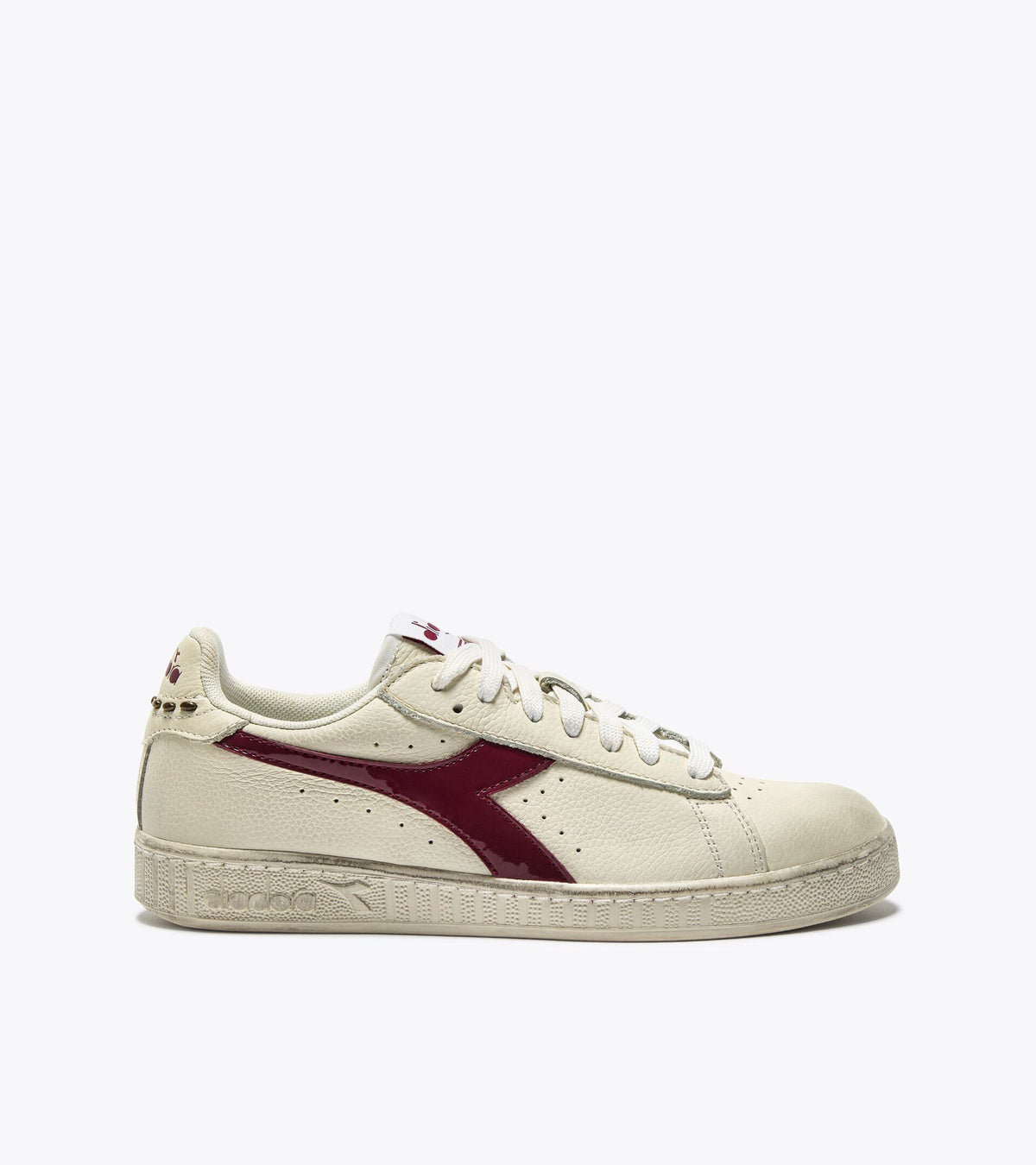 Diadora Game L Low Waxed Studs Wn Pomegranate