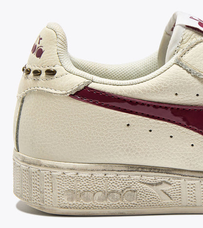 Diadora Game L Low Waxed Studs Wn Pomegranate
