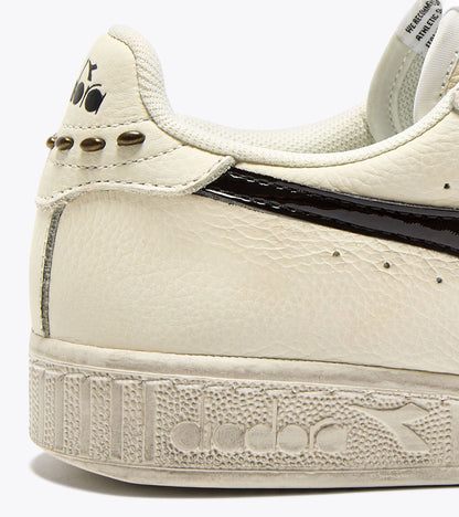 Diadora Game L Low Waxed Studs Wn White/Black