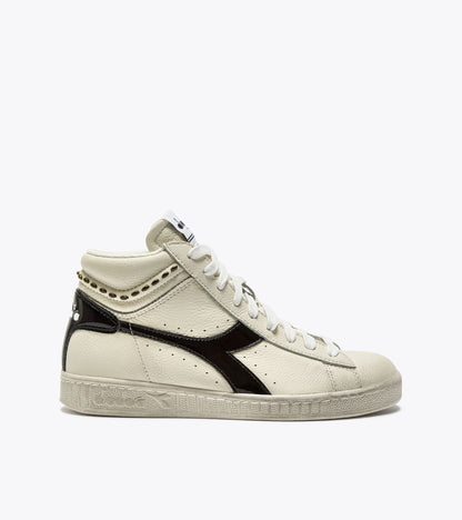 Diadora Game L High Waxed Studs Wn White/Black