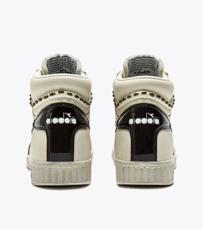 Diadora Game L High Waxed Studs Wn White/Black
