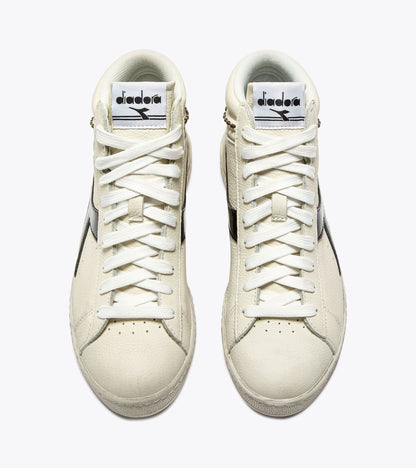Diadora Game L High Waxed Studs Wn White/Black