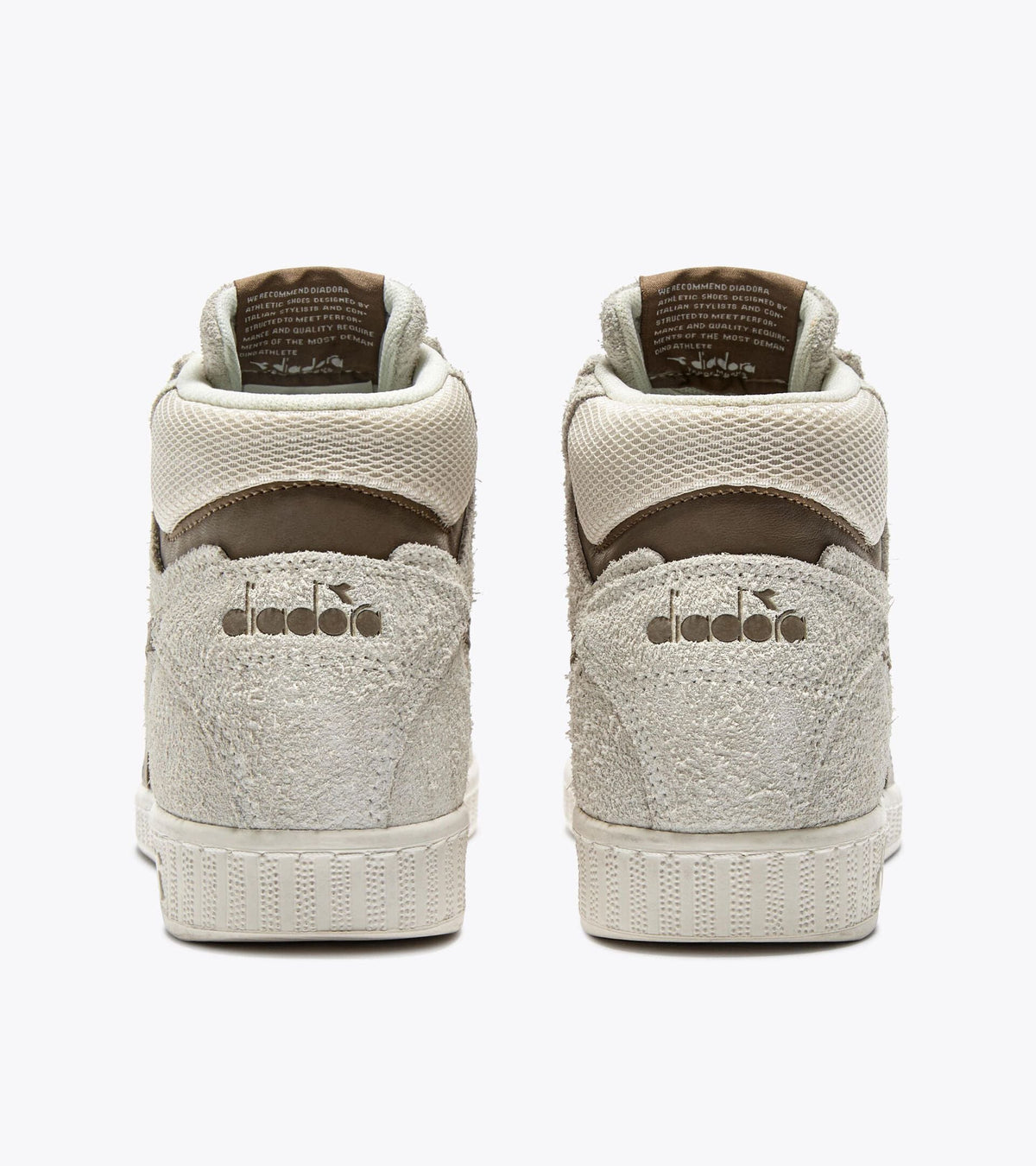 Diadora Game High Suede Waxed Whisper White
