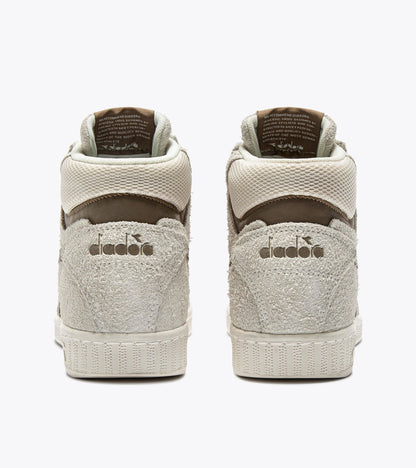 Diadora Game High Suede Waxed Whisper White