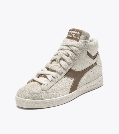 Diadora Game High Suede Waxed Whisper White
