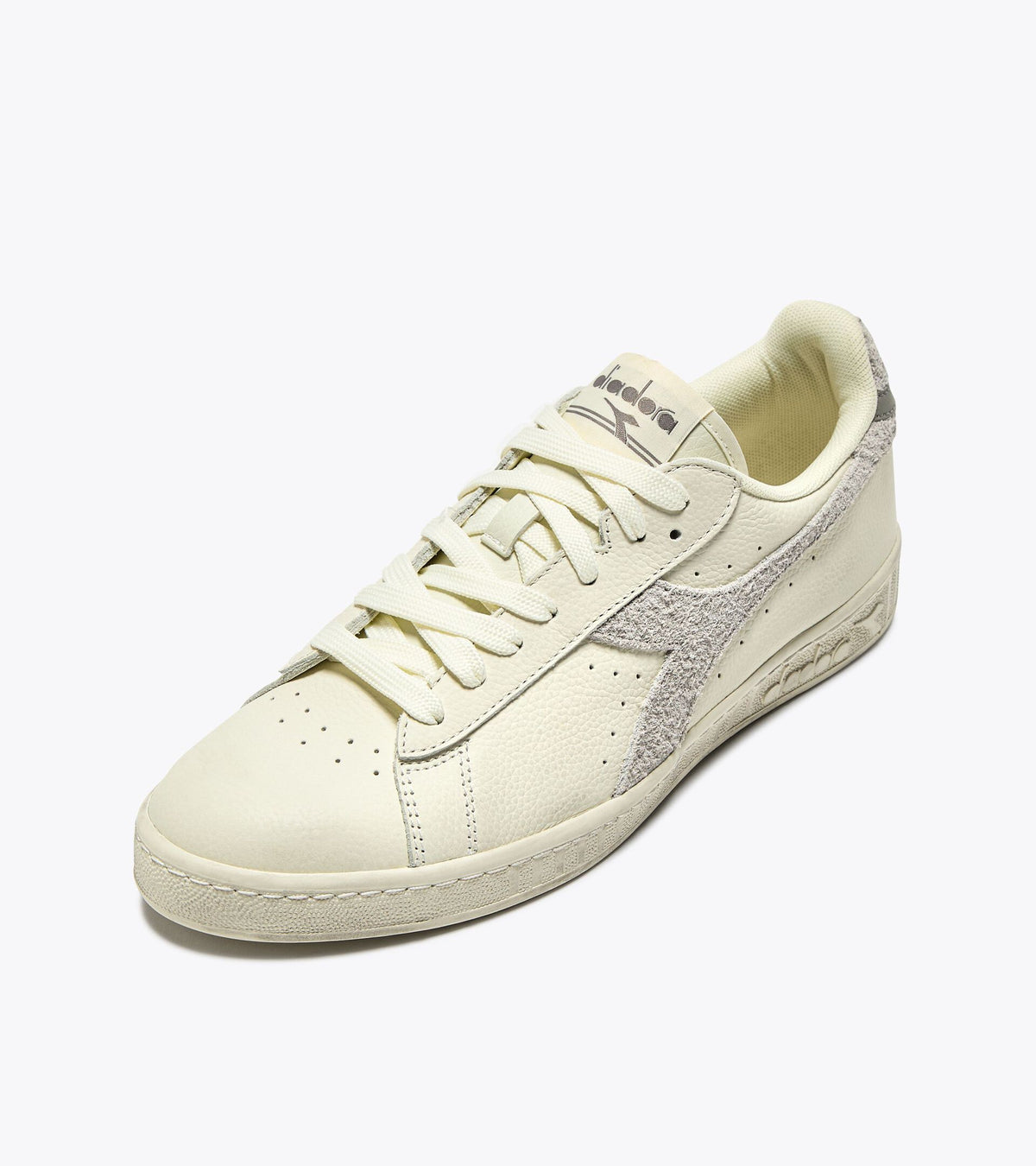 Diadora Game L Low Hairy White