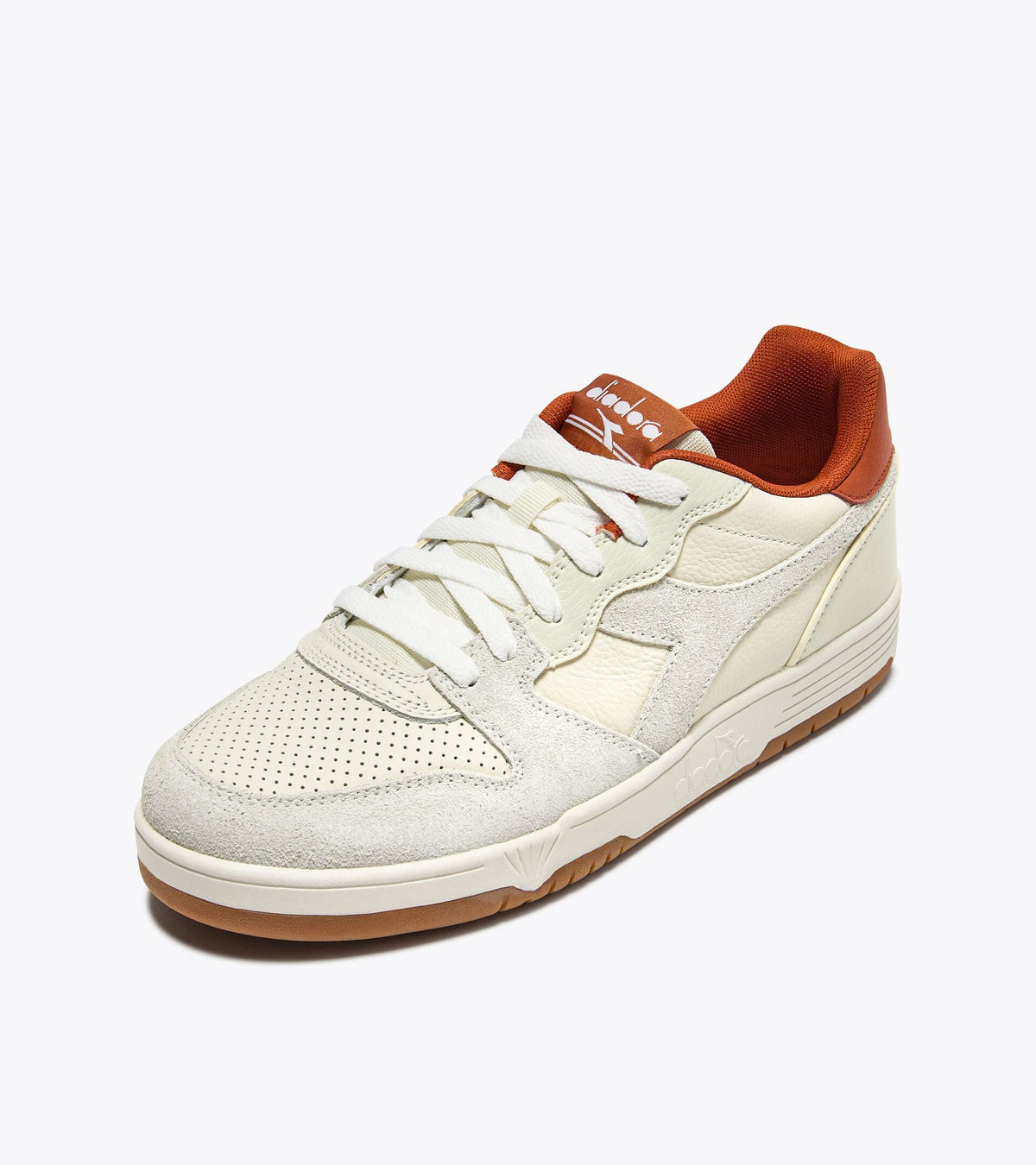 Diadora Deuce M2 Hairy White/Rust