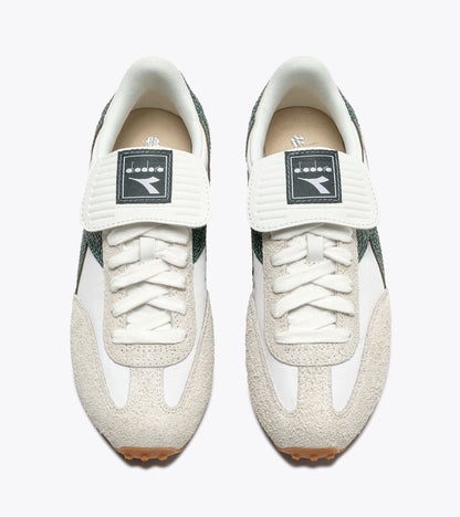 Diadora Rally Indoor White/Bistro Green