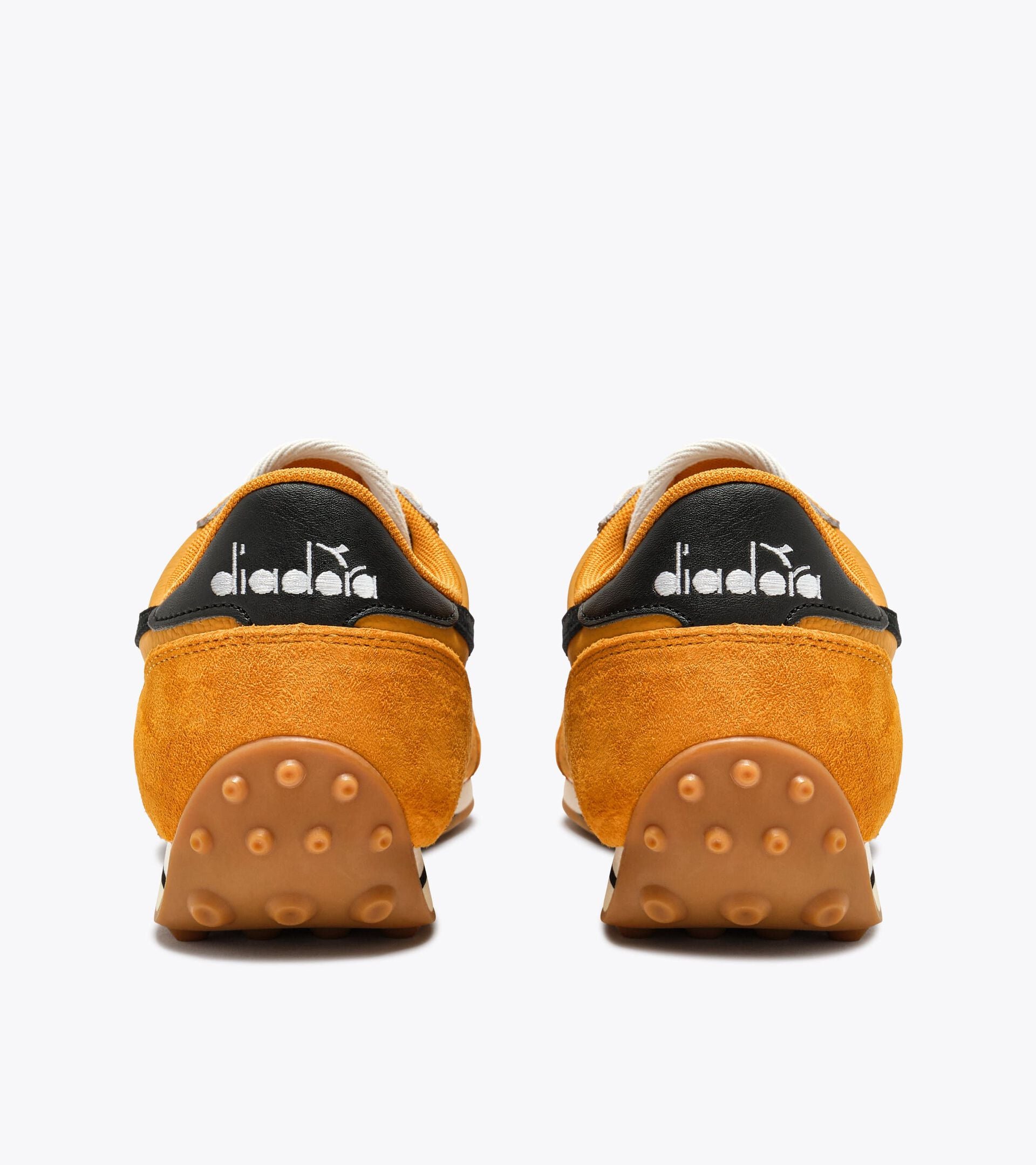Diadora Rally Punched Orange Mustard